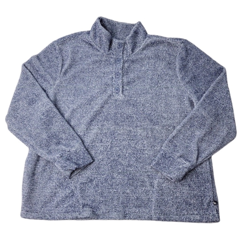 Women Cozy Blue Pullover Sweater by Eddie Bauer